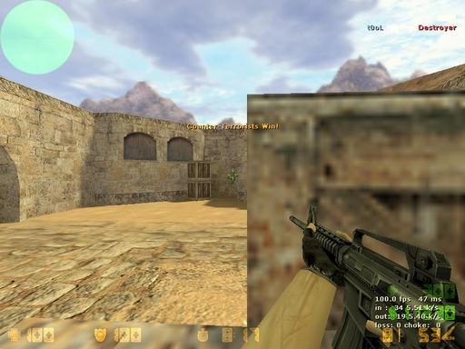 Half-Life: Counter-Strike - Теория прострела: de_dust2