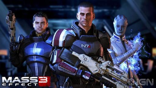 Mass Effect 3 - Лента скриншотов